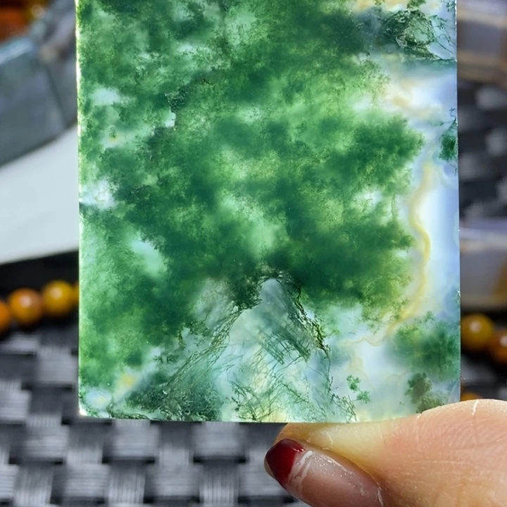 玛瑙/玉髓颈饰足银镀金镶嵌用**迹