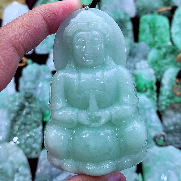 吊坠(不含链)未镶嵌翡翠