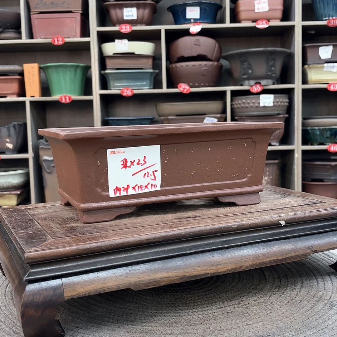 紫砂花盆紫砂的颜色很好看