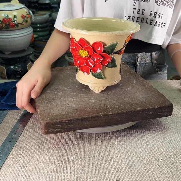 泳坤堂石湾盆陶瓷