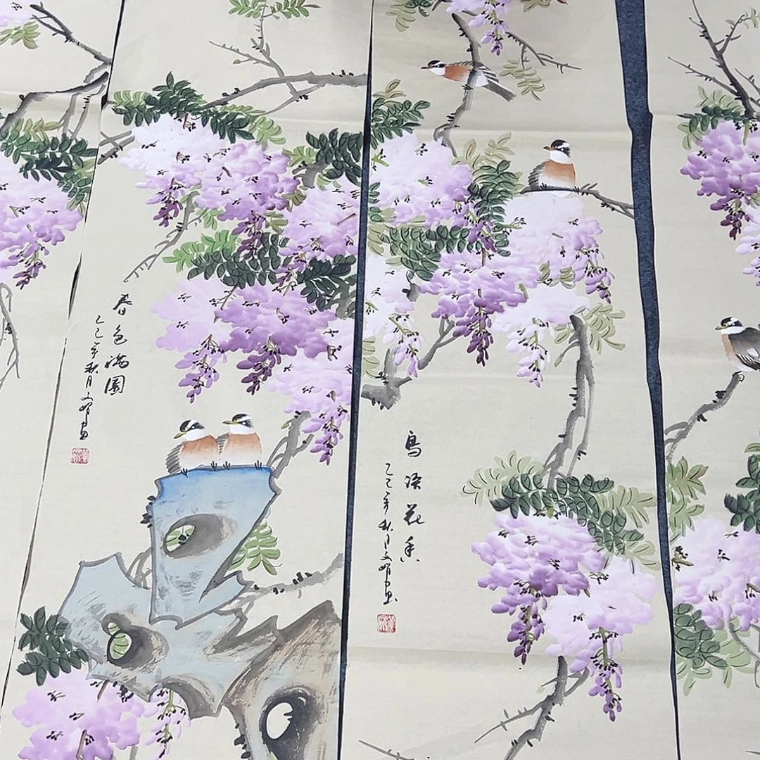 国画事事顺心如意万事如意