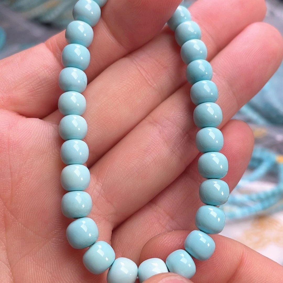 绿松石未镶嵌颈饰