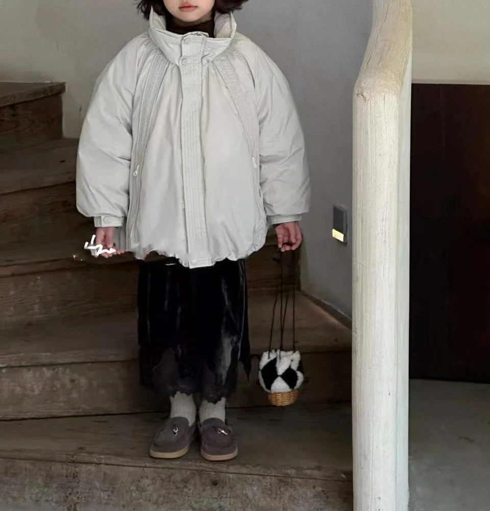 中大童2024冬款高7989新款90白鸭·气质时髦高定洋气丽姐高货潮童