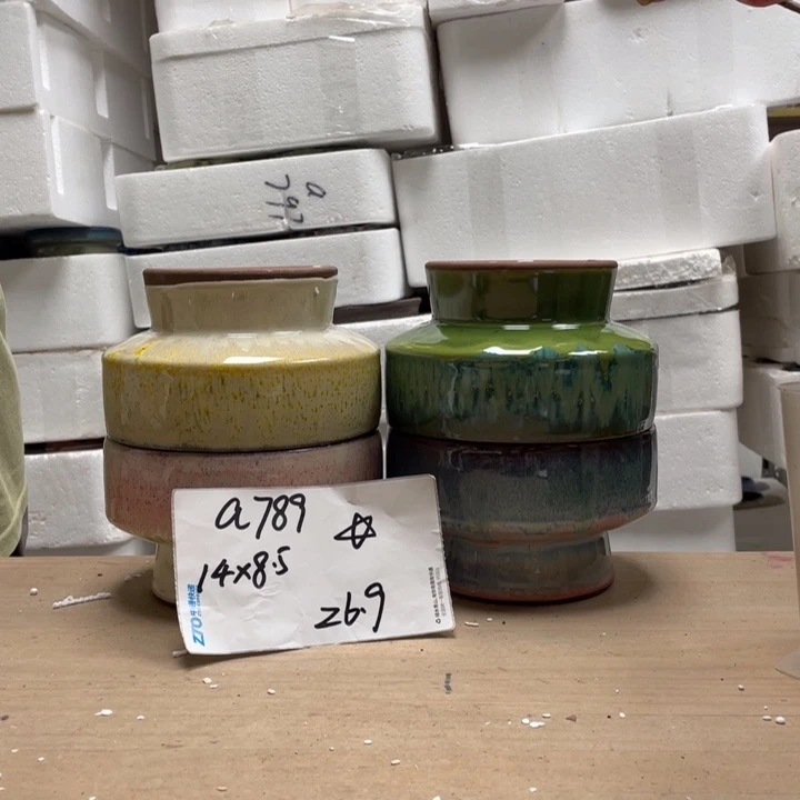 粗陶多肉花盆微瑕789