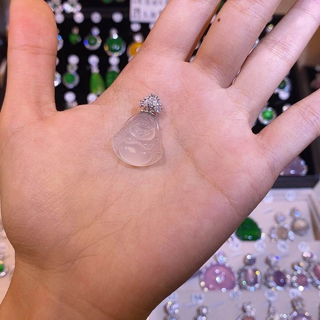 玛瑙/玉髓颈饰合金