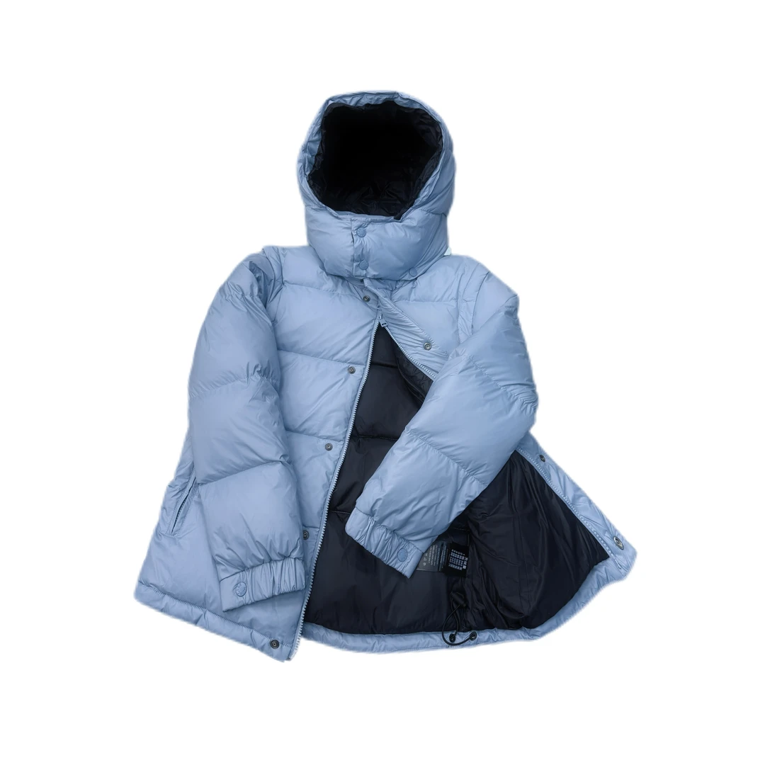 （桃潇潇工厂店）25高定时尚百搭款上新加绒加厚款羽绒服8-88-8