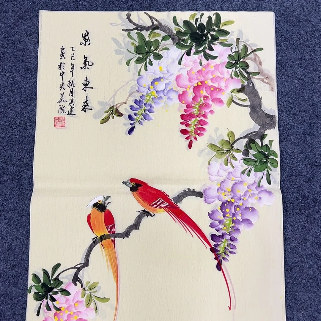 国画国画作品宣纸纯手绘
