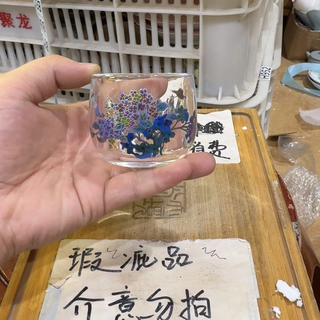 微瑕疵介意勿拍陶瓷器皿H451