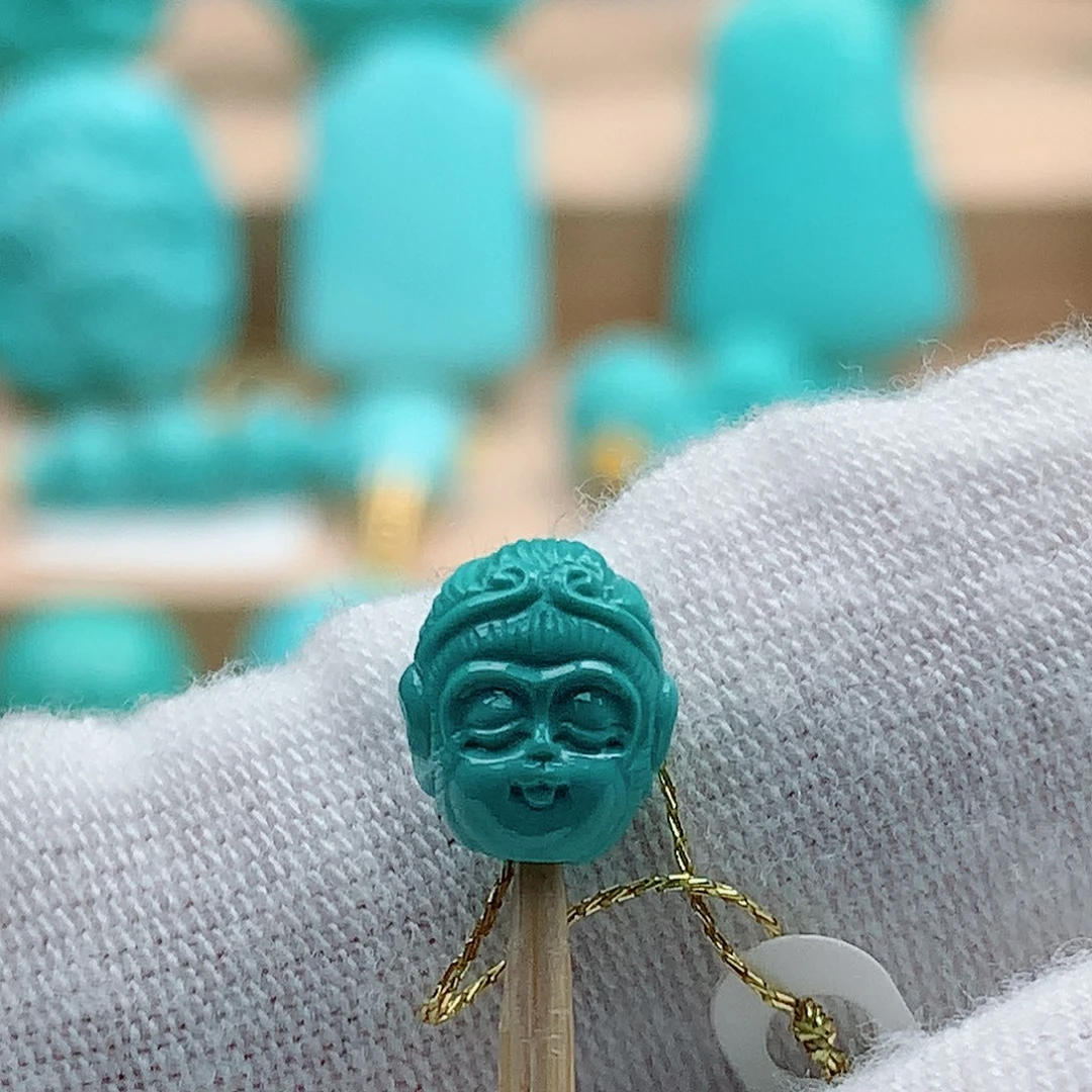 绿松石未镶嵌配饰