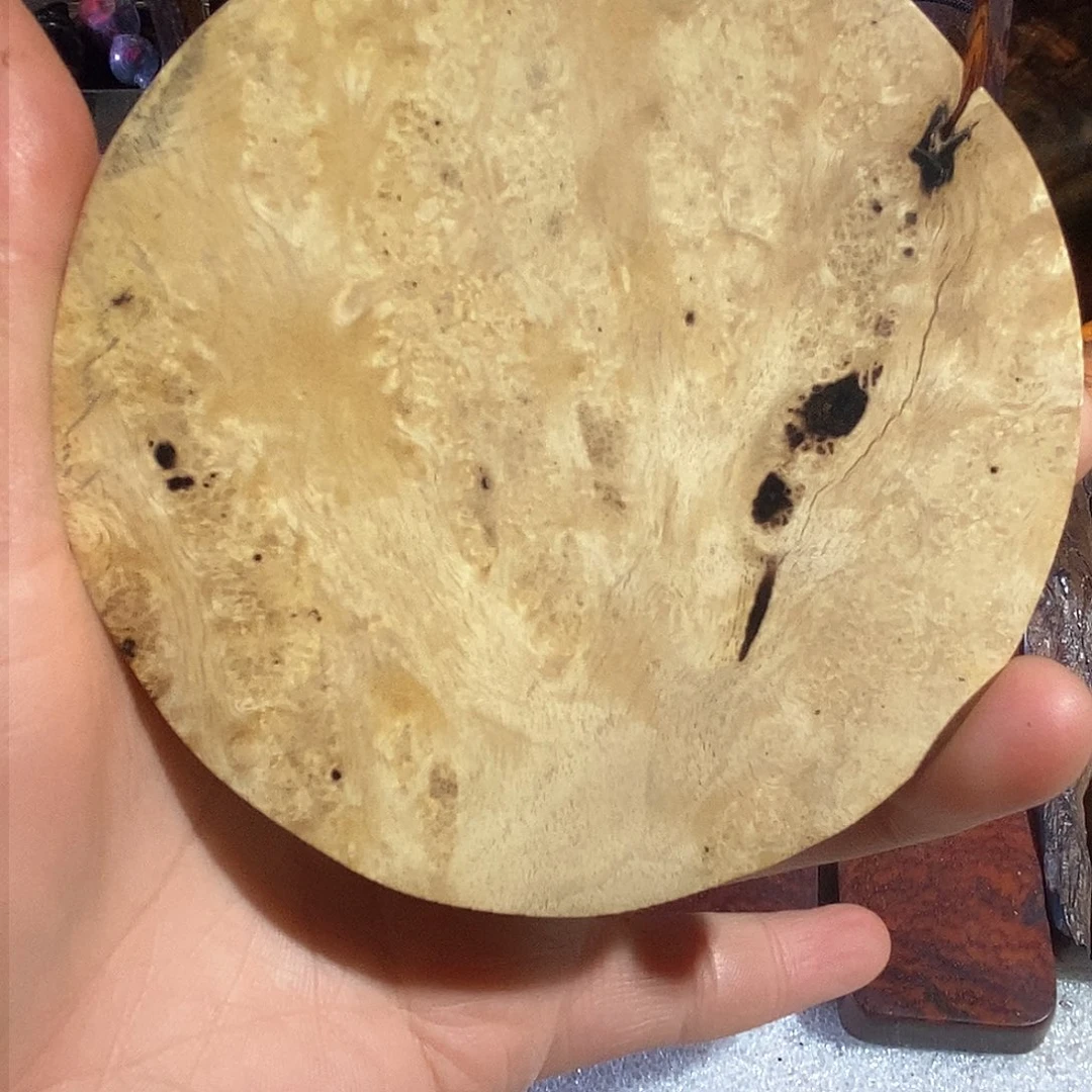 稳定木墨**尚紫光檀园牌