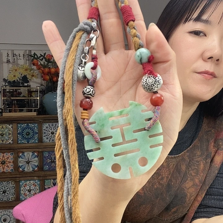 翡翠项链未镶嵌项链