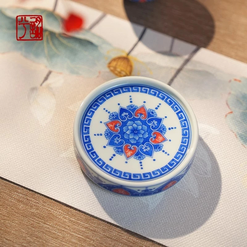 詺兮清窑 武当·三生万物大圆饼盖置