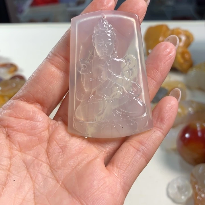 未镶嵌吊坠(不含链)玛瑙/玉髓