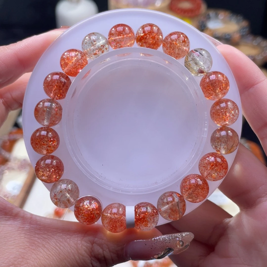 长石手串未镶嵌阿鲁沙