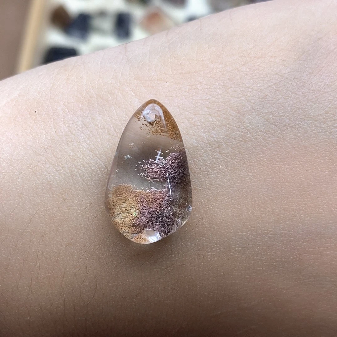 颈饰未镶嵌水晶钱**?水晶