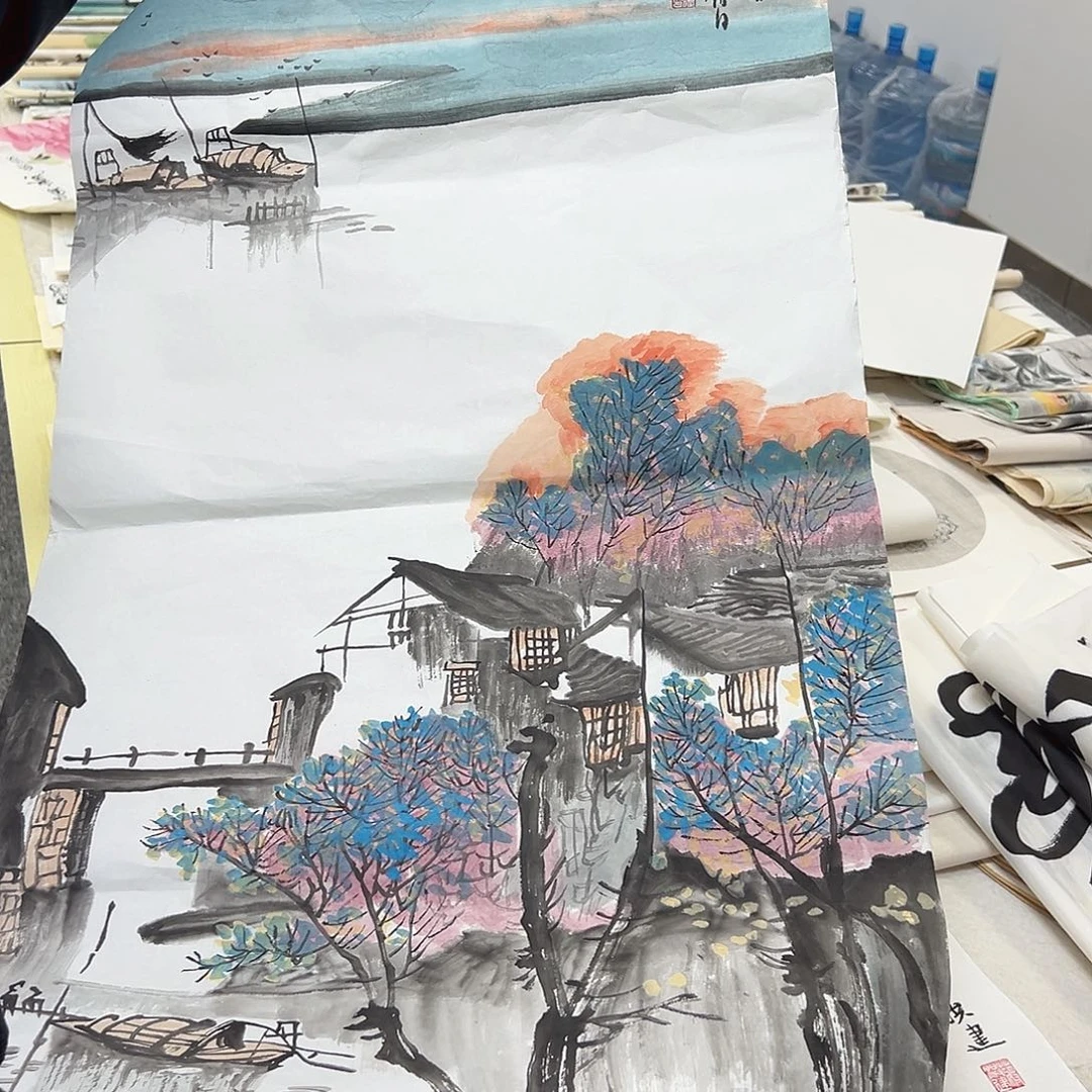 国画纯手绘字画作品欣赏