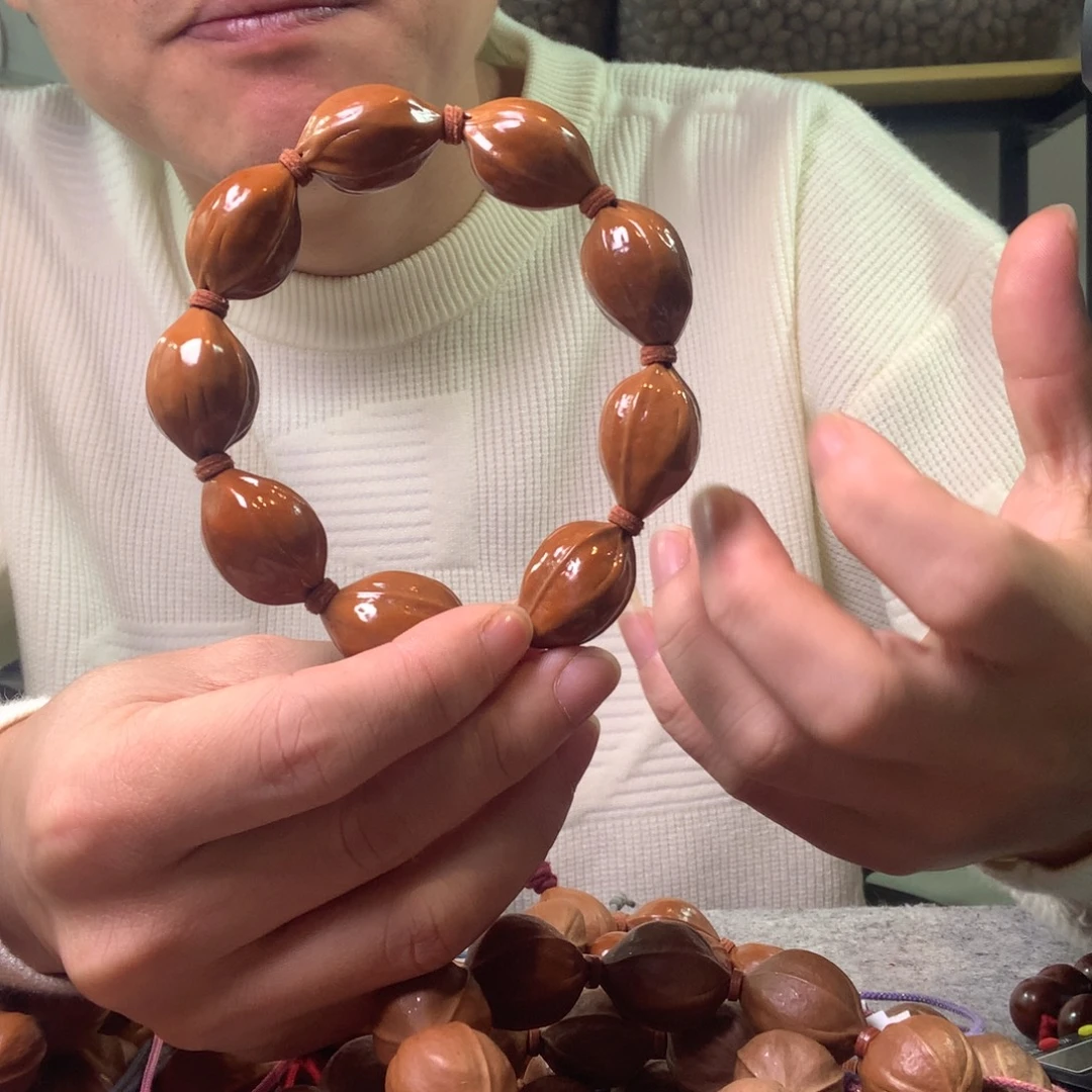 橄榄核手串/手链梅林铁核19/27亮面