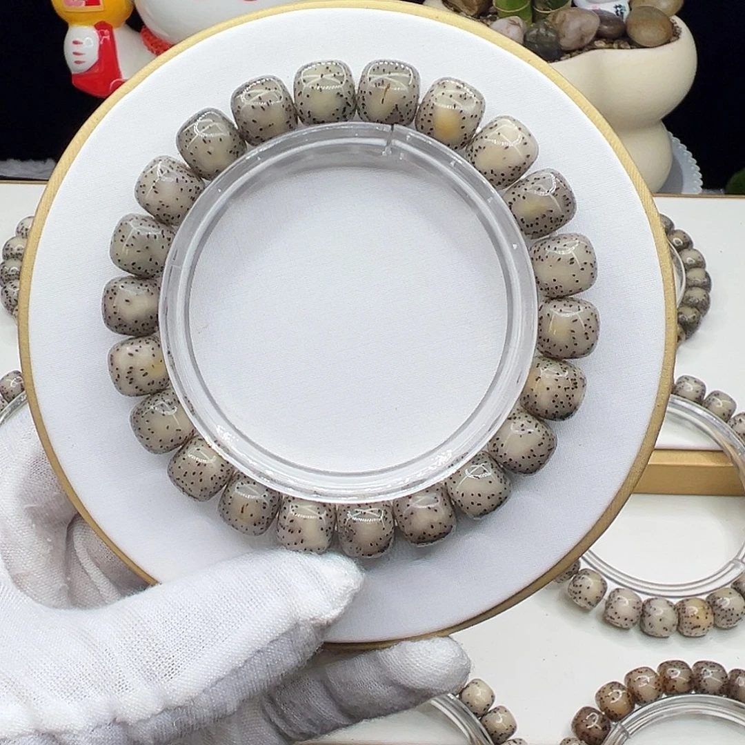 手串星月菩提全玉化冰糖10.5✖️9.5侧留白针尖星