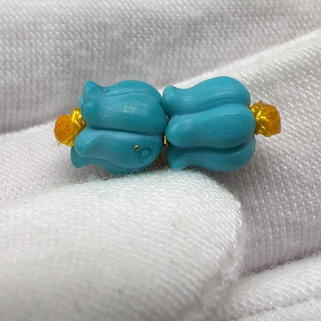 绿松石未镶嵌配饰6.7