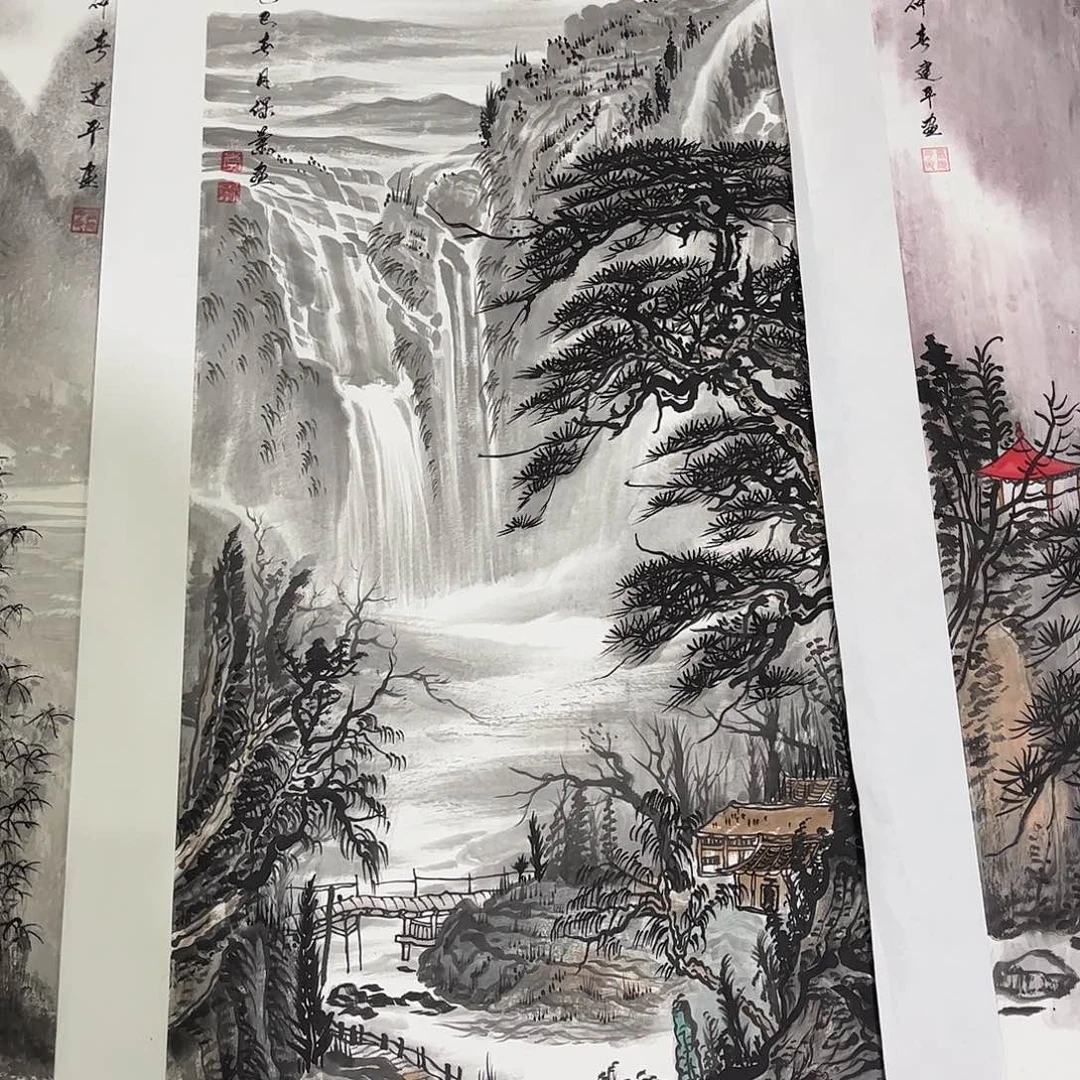 国画LT国画单幅任发