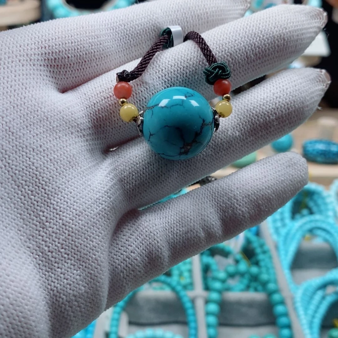 未镶嵌绿松石珠宝奇石