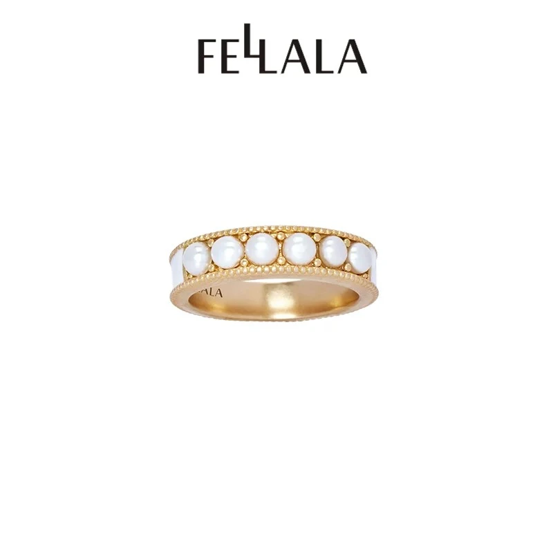 Fellala/ 翡拉拉「缎带系列」原创小众设计感戒指