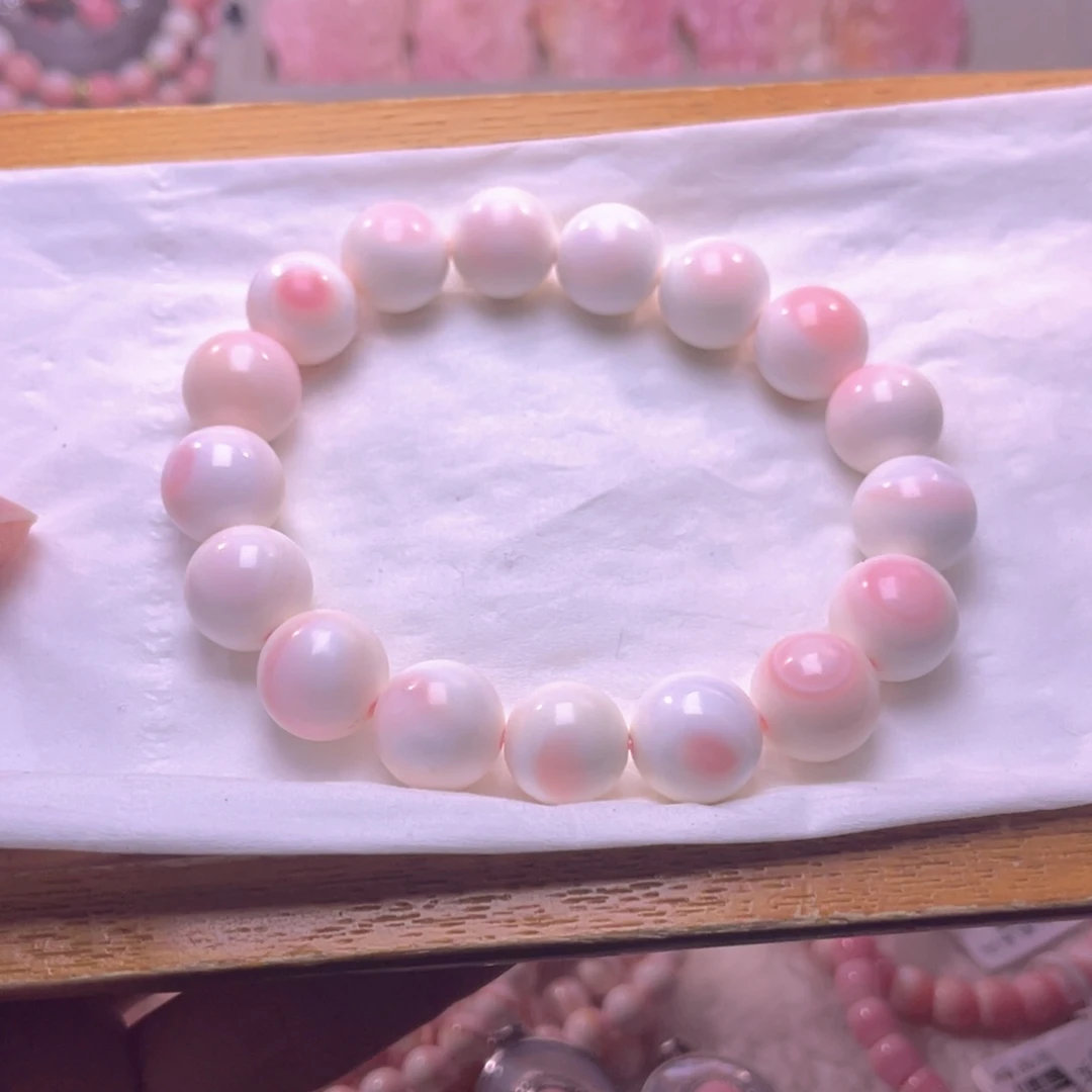 未镶嵌海螺珠手绳福利卡12花皮球编号51