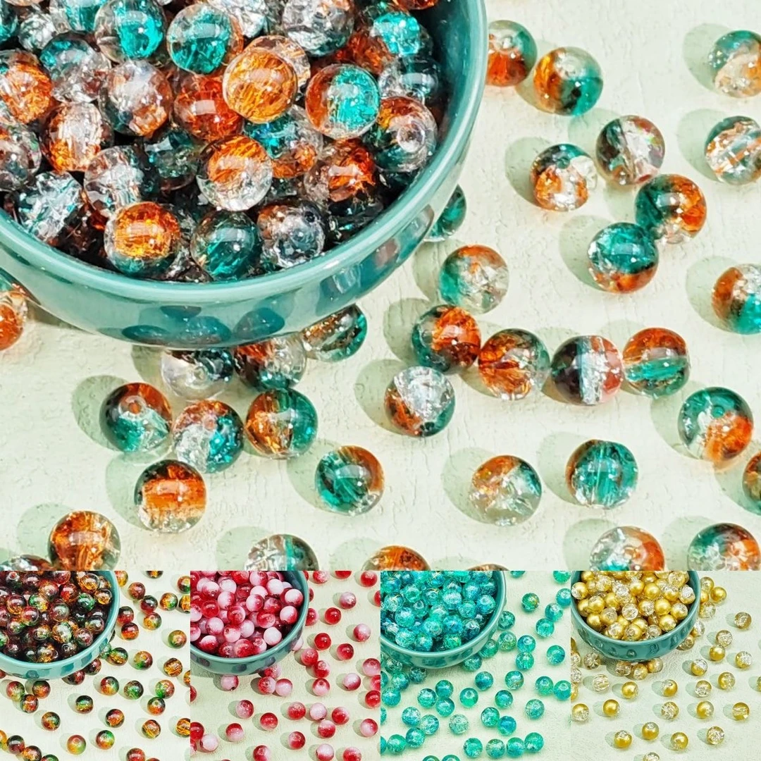 琉璃珠珠DIY手串手链-手工-琉璃珠