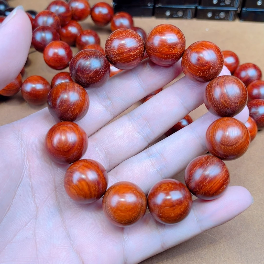 小叶紫檀手串/手链20干磨泥料鳞底