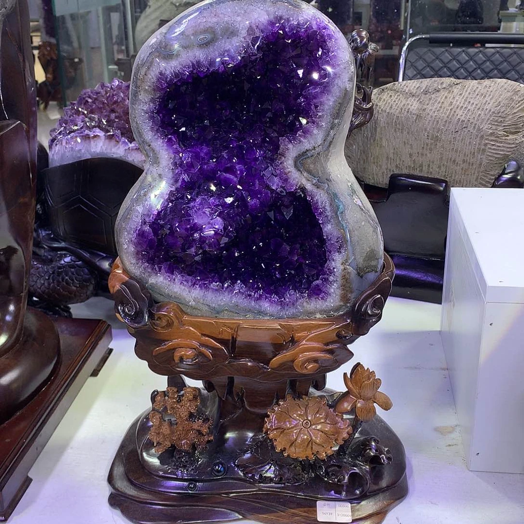 未镶嵌大型摆件（非配饰）紫晶