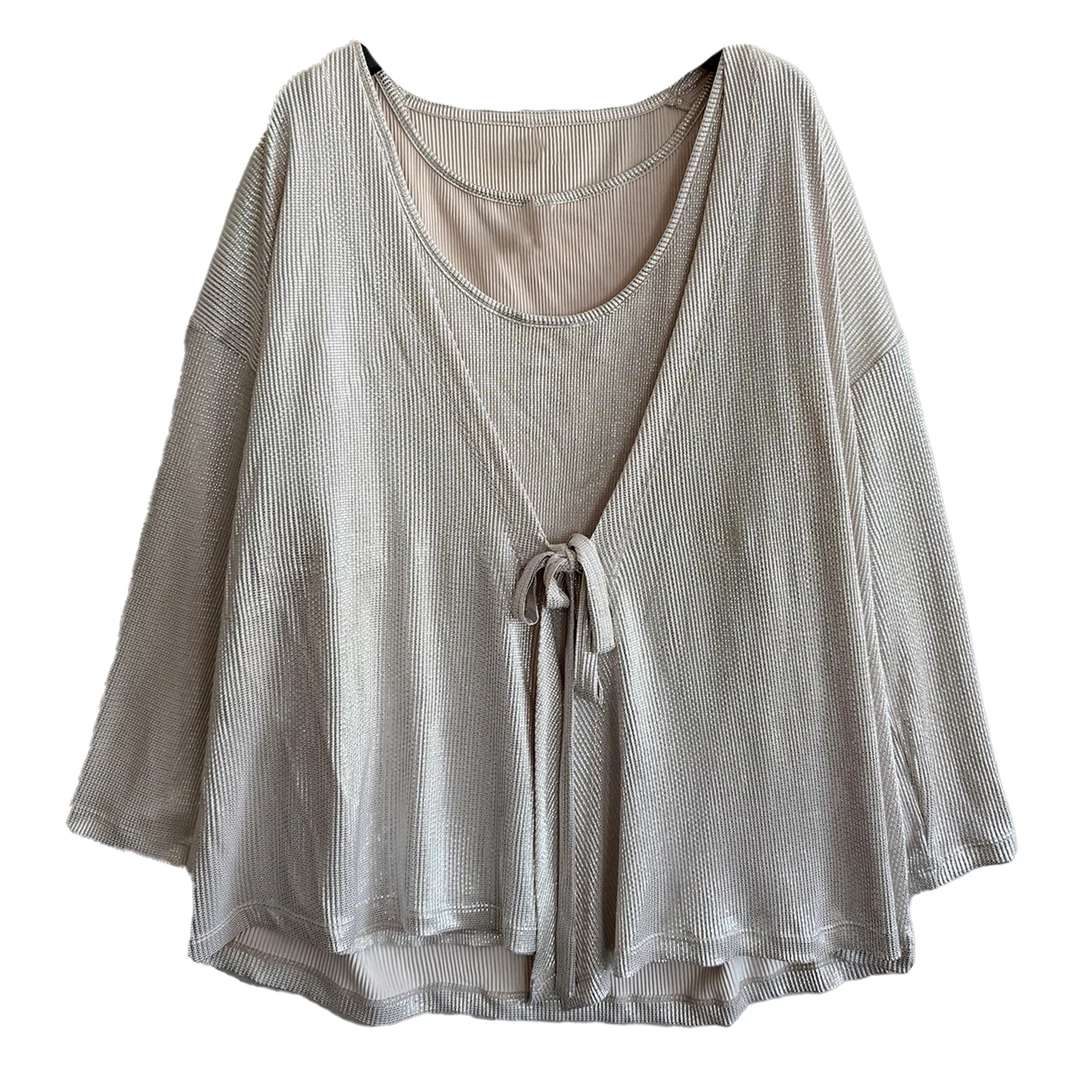 中袖上衣舒适百搭潮流气质#7446