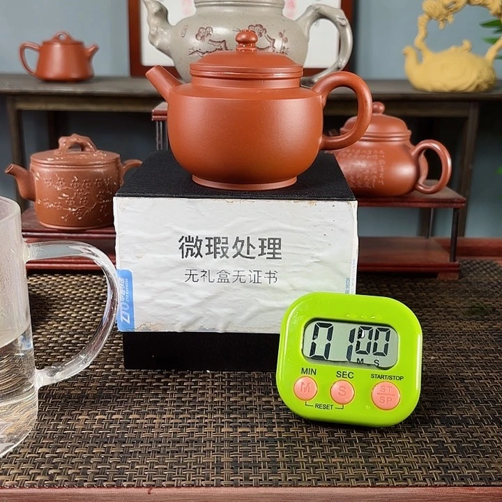 用****6宜兴原矿手工紫砂壶