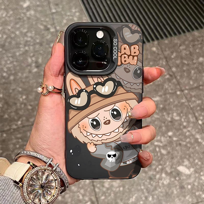 探头小怪兽适用苹果16/15手机壳iphone14Promax元气13软12防摔11x