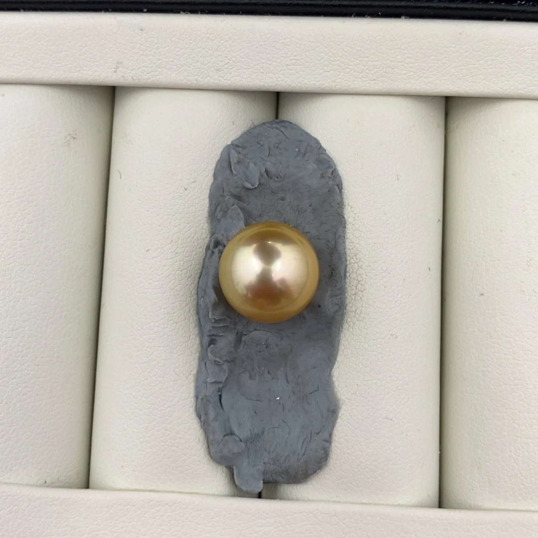 未镶嵌海水珍珠裸珠11-12mm南洋金珠39