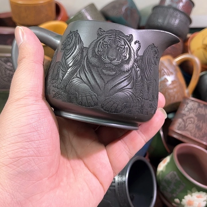 茶杯紫砂全手工紫砂主人杯