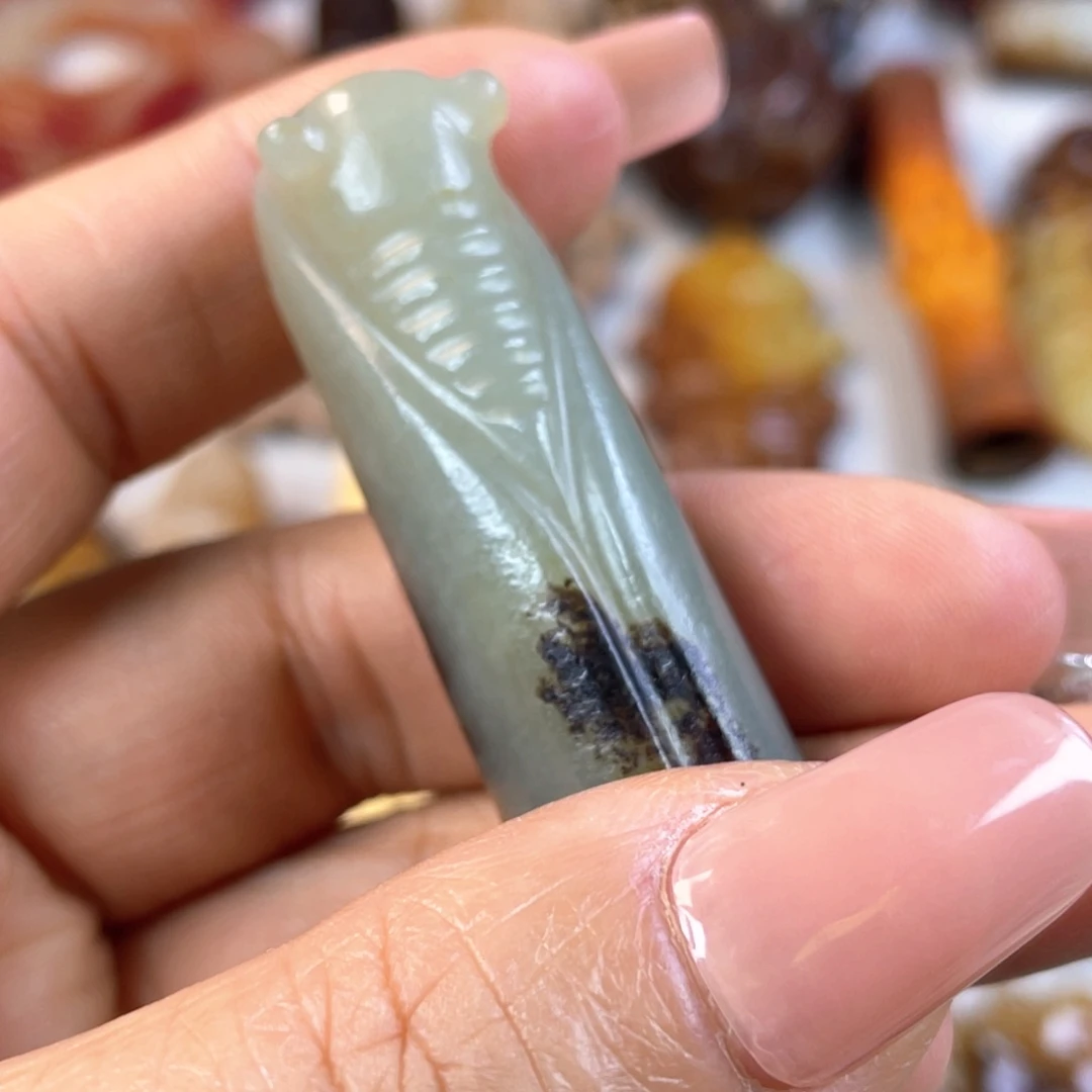 和田玉颈饰未镶嵌追*