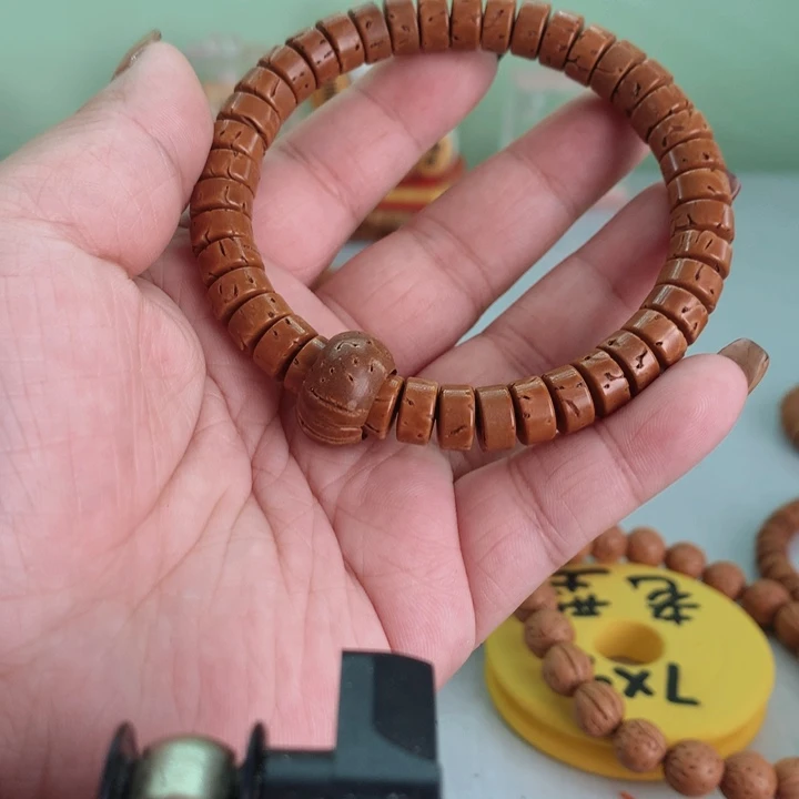 快*桃核手串精工药片95