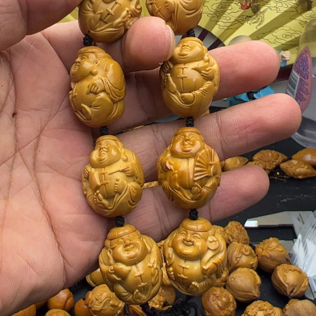 橄榄核手串/手链地主财神