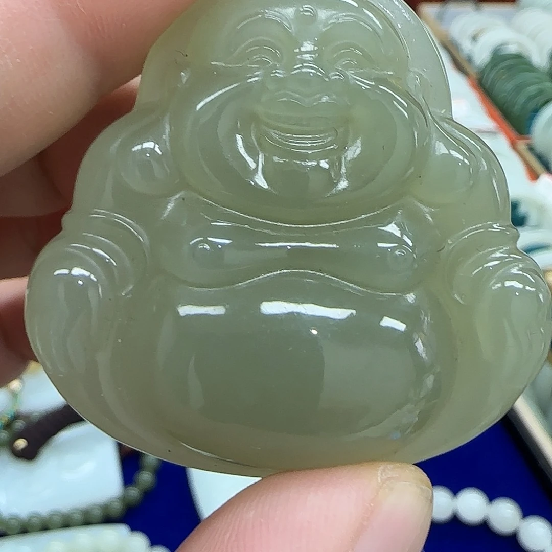 海***鲜和田玉（糖玉）手镯未镶嵌