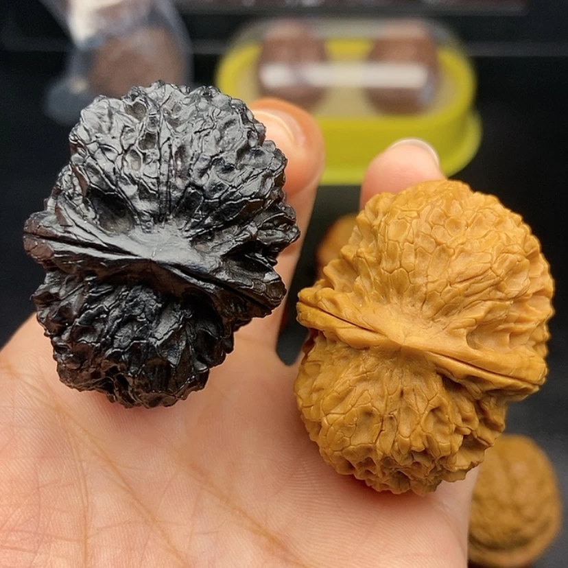 【闪购商品】把件文玩核桃42尺麒麟元宝