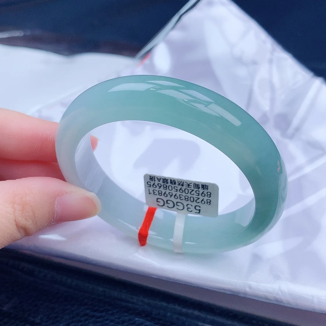翡翠未镶嵌手镯缅甸天然翡翠a货手镯