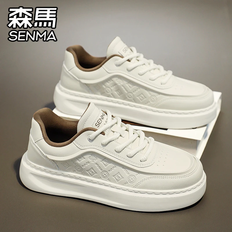 SENMA/森马男鞋夏季时尚休闲鞋男士百搭潮鞋韩版低帮板鞋小白鞋