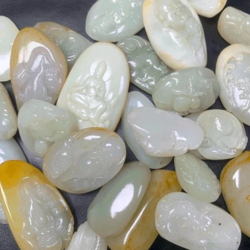 新疆和田玉杂件多样性发货一个