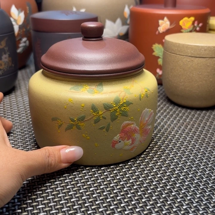 茶叶罐紫砂中高端紫砂茶叶罐