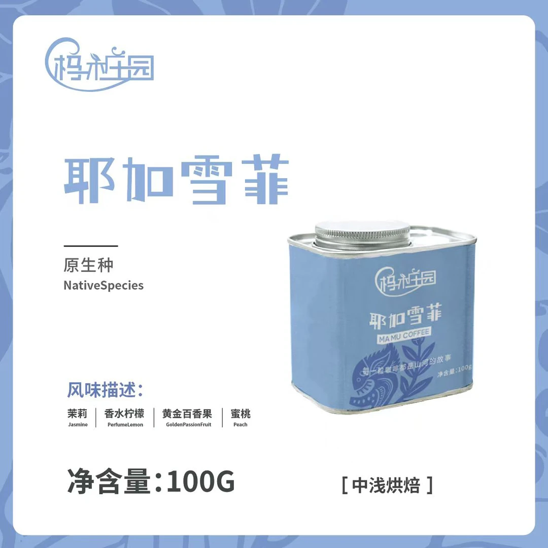 【手冲推荐】埃塞俄比亚 耶加雪菲G1精品豆优质手冲咖啡豆推荐 100g