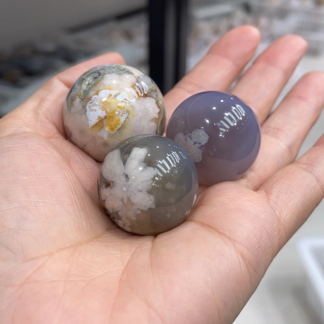 虾***眼水晶珠宝半成品未镶嵌