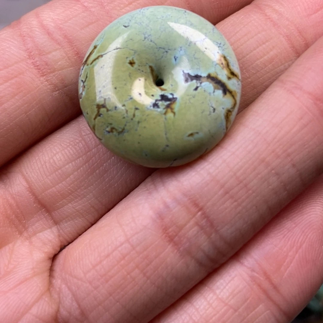 绿松石珠宝奇石未镶嵌茹***?