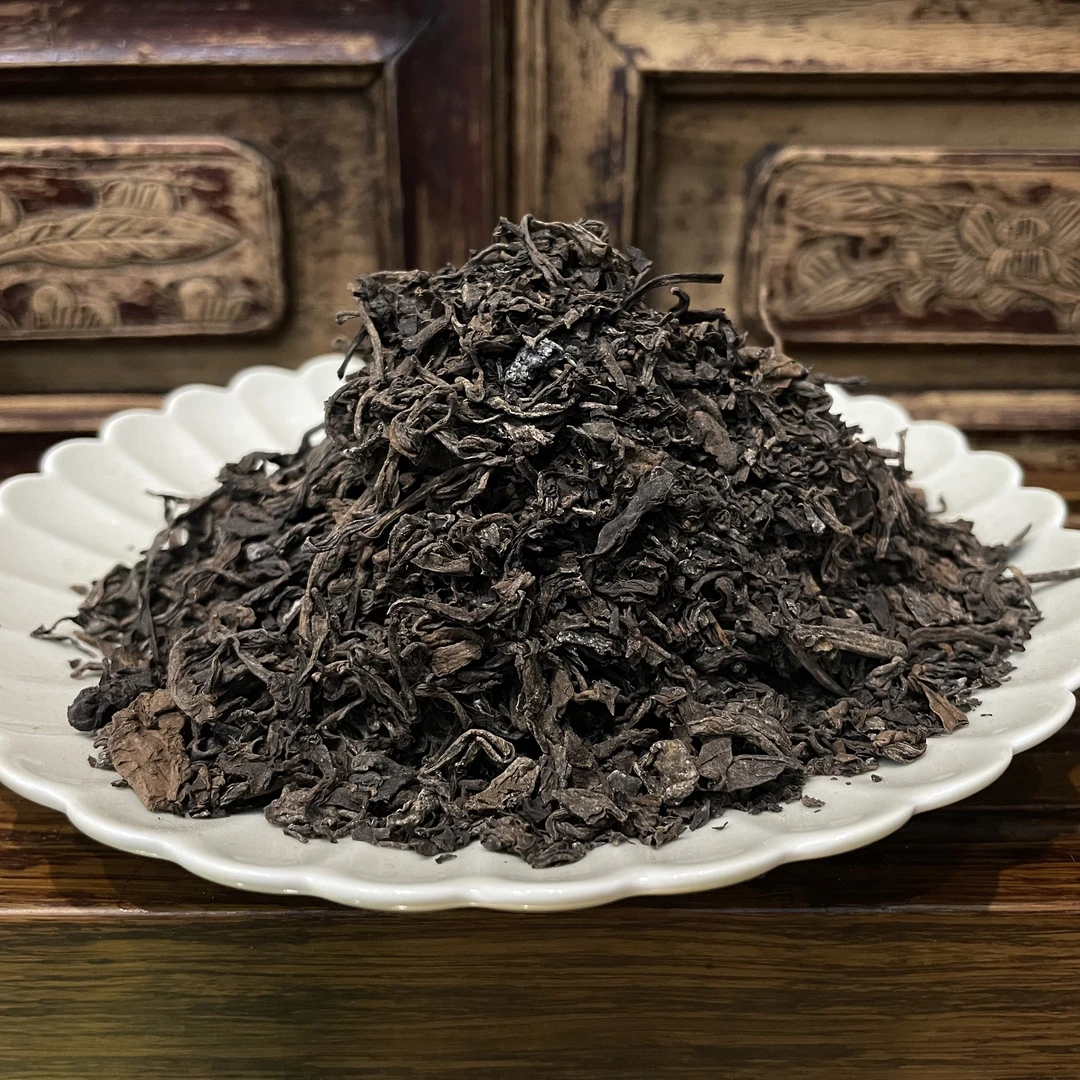 2003年景迈澜沧古树茶熟茶 散茶普洱散茶 老熟茶