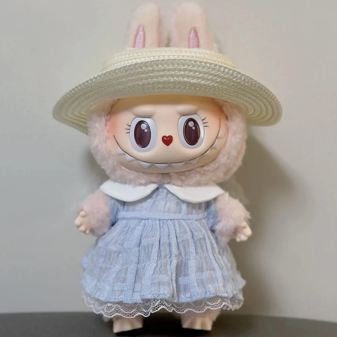 【国版】高品质甜心3代拉布布搪胶毛绒挂件周边钥匙扣