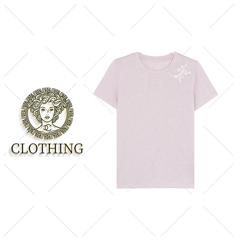 【CLOTHING/原创设计】A98035新款洋气百搭休闲短袖25